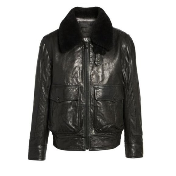 Andrew Marc New York 3614 Leather Jacket - Picture 5 of 12